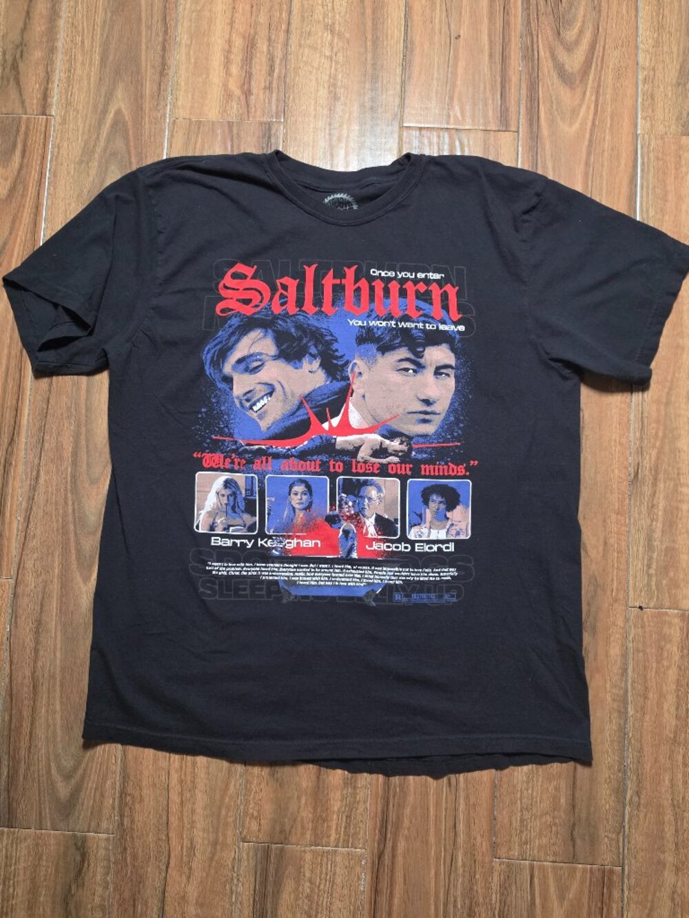Studio House Designs Saltburn movie graphic tee